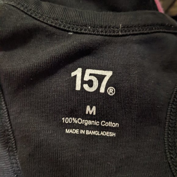 Unisex Size Medium Tank Top Black Fit Forming Tight - Picture 4 of 4